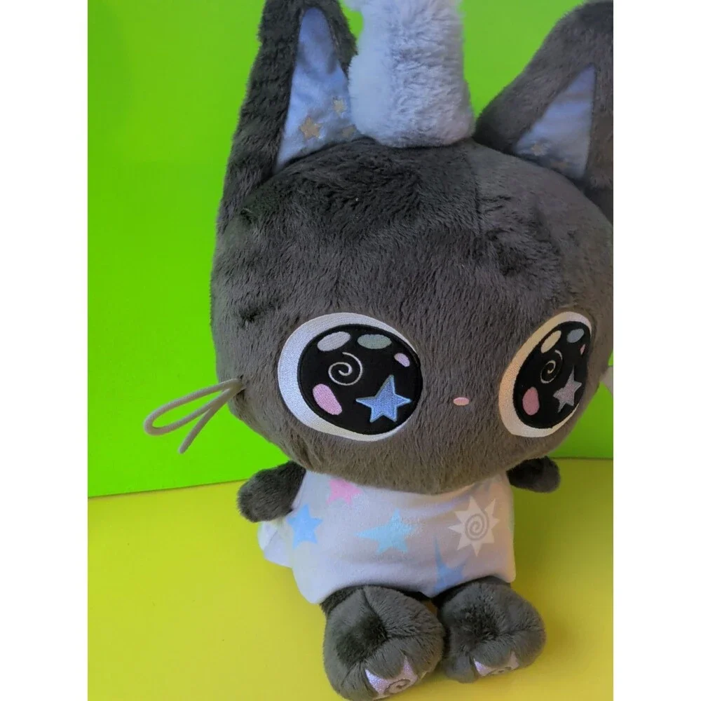 Fukuya Momo Plush 15.7in Star Eyes Stuffed Toy New With Tags Soft Cute
